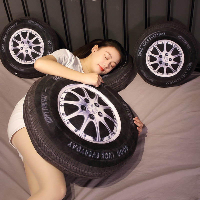 Simulation  Tire Plush Cushion Pillow