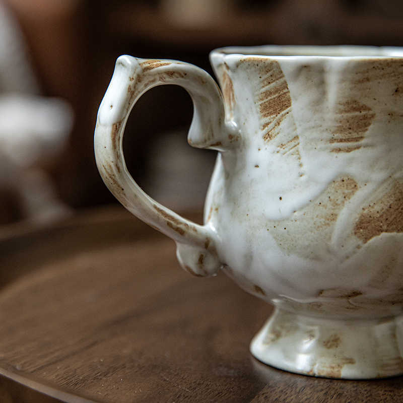 Retro Stoneware Water Cup Coffee Cup