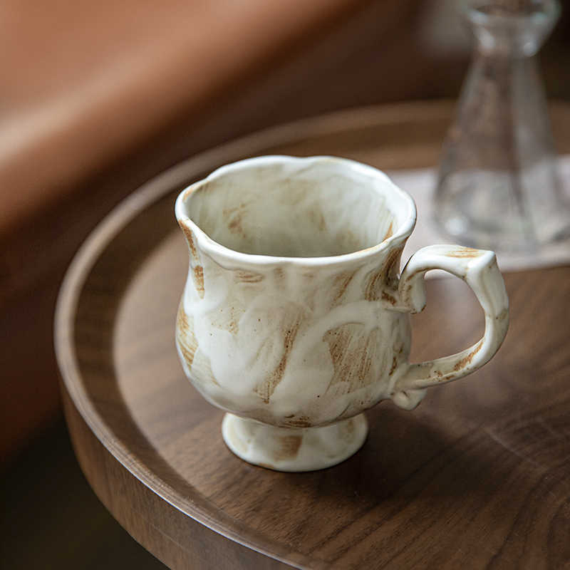 Retro Stoneware Water Cup Coffee Cup